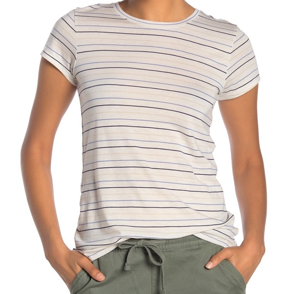 Vince Tops - Vince Little Boy Striped Tee Size M NWT